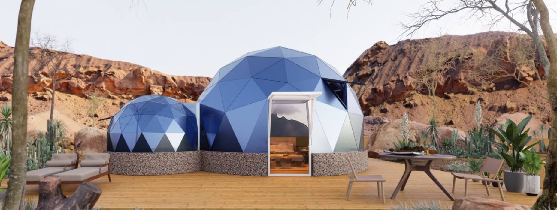 缙云县球形智能光伏玻璃星空房